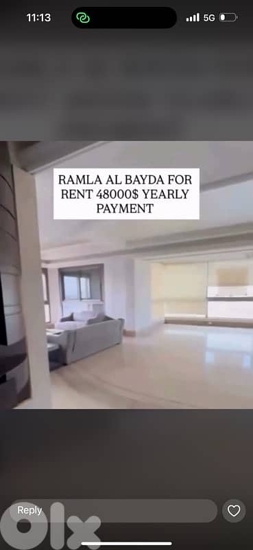 apartment for rent Sodeco