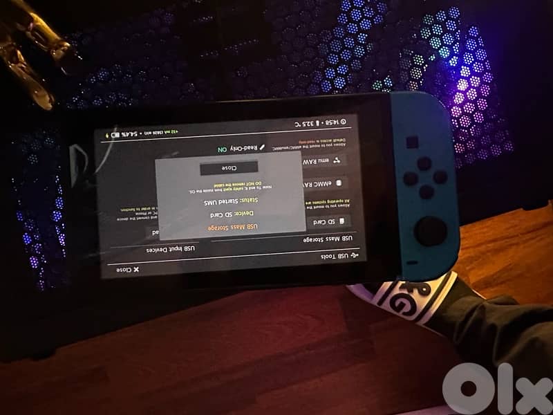 Switch 120$ (modded with 256gb 200$) 10