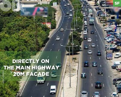 Located directly on main highway , Ghadir /غدير REF#ST133696