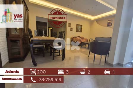 Adonis 200m2 | Fully Furnished | Mint Condition | Spacious Flat | MCH
