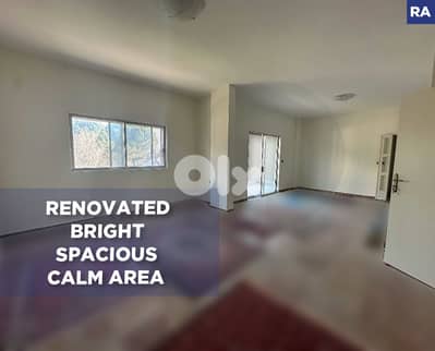 Spacious living area, bright, Renovated, Ajaltoun/عجلتون REF#RA133699