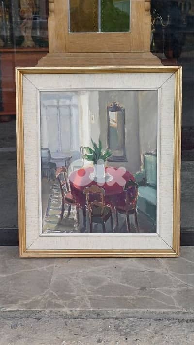 لوحة رسم زيتي اوروبية