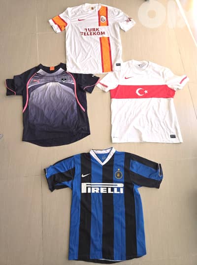 Inter Milan & Galatsaray Football Shirts