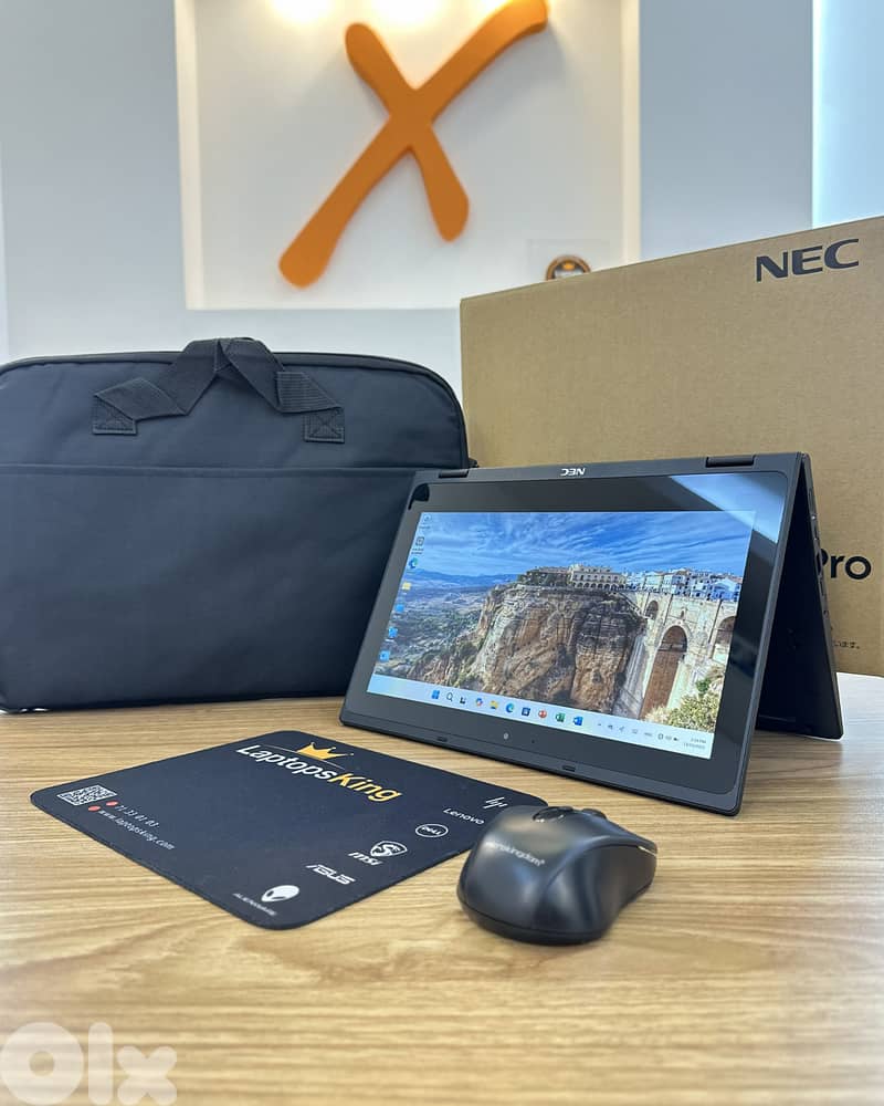 NEC VERSA PRO X360  INTEL DC CPU 12” FLIP-TOUCH SCREEN BUTTERFLY DESIG 3