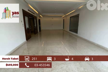 Horsh Tabet 251m2 | Luxury Building | Decorated Flat | Classy Area |OH