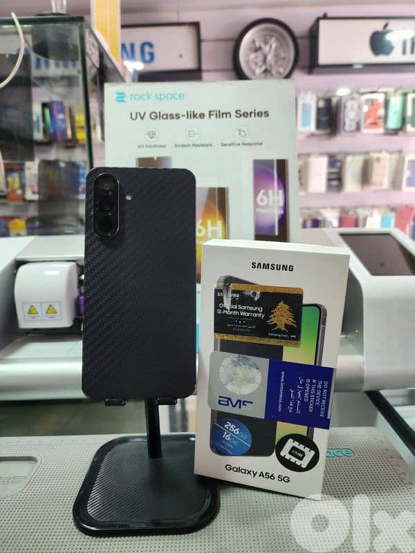 Samsung Galaxy A56 5 G mint condition 8+8 ram 256 موجود في بيروت 1