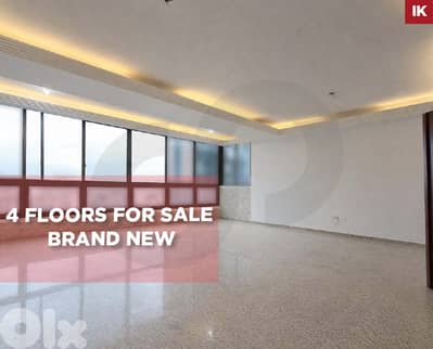 storage room,2 Balconies, parking, maid room,Badaro/بدارو REF#IK133734