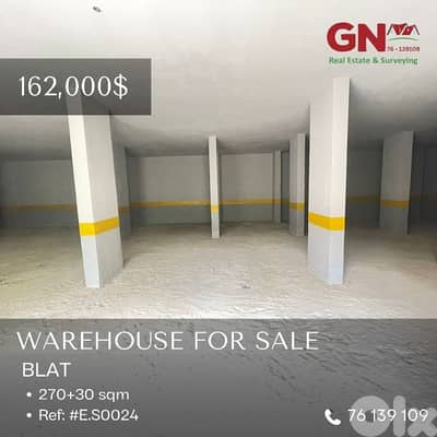 For Sale Spacious Warehouse in Blat 270m² ONLY for 162K مستودع في بلاط