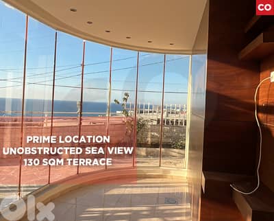 Prime location -Unobstructed Sea view / terrace -Halat  REF#CO121604