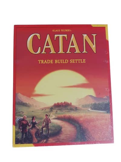 Catan trade build settle board game