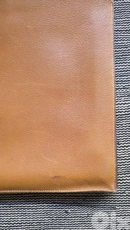 Hermès Sac A Dépêches 41 Cognac Leather Briefase 2