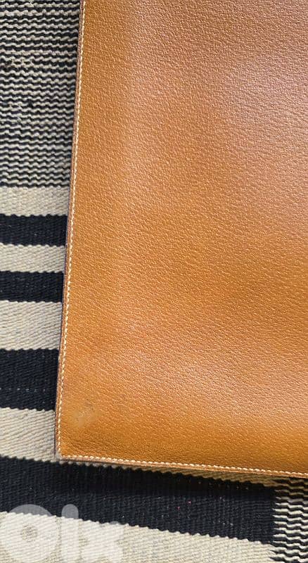 Hermès Sac A Dépêches 41 Cognac Leather Briefase 5