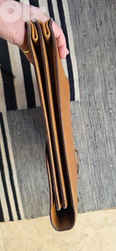 Hermès Sac A Dépêches 41 Cognac Leather Briefase 8