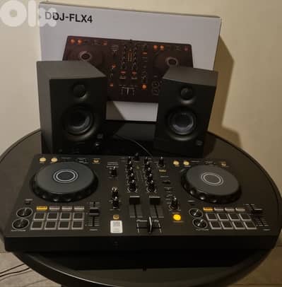 Pioneer DJ DDJ Flx4 + PreSonus Eris 3.5 (2nd Gen)