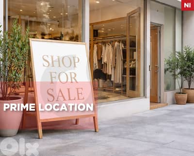Prime location , Duplex shop for sale , Jbeil /جبيل REF#NI133732