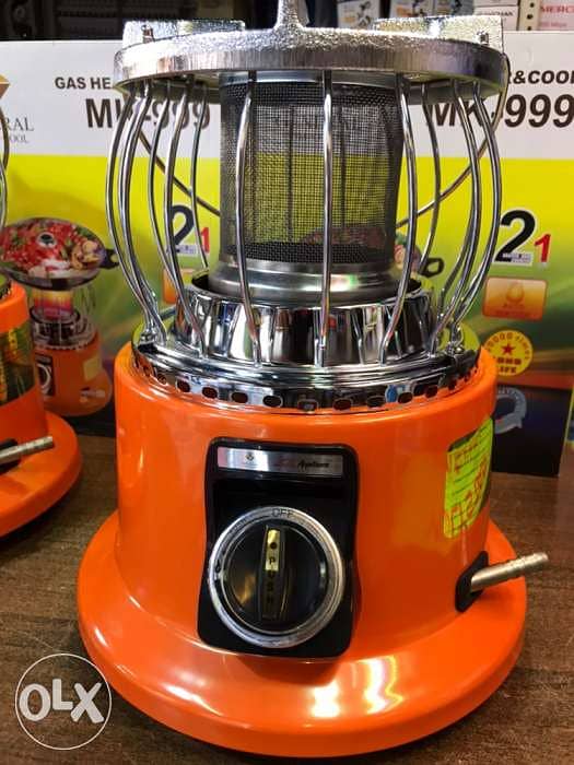 دفاية. وطباخ. غاز. باب أول ستانلس. 0