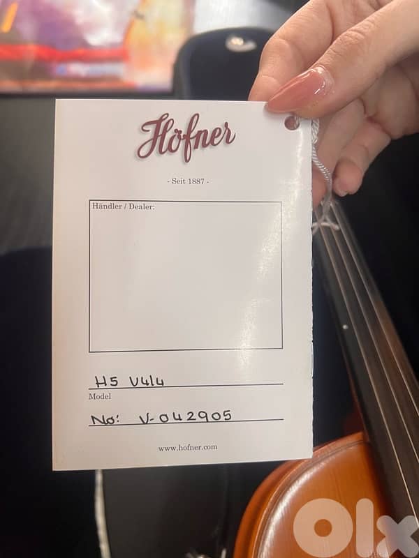 Hofner 4/4 Violin – Like New – Complete Set 2
