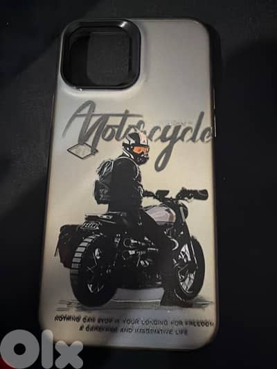 motorcycle themed phone case( iphone 12 pro )