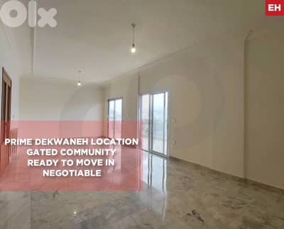 Gated community , Ready to move in, Dekwaneh /دكوانه REF#EH133750