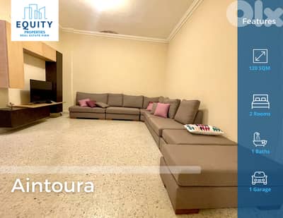 Furnished 120 SQM Apartment For Rent In Aintoura شقة للإيجار #RK213167