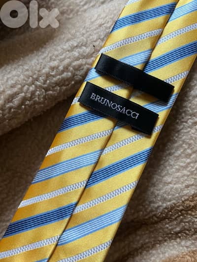 brunosacci yellow tie