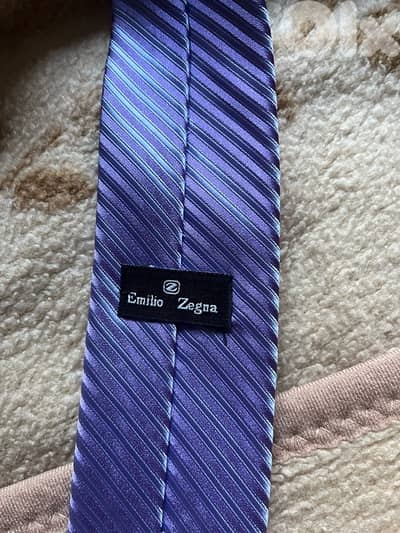 emilio zegna tie special purple