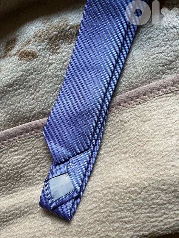 emilio zegna tie special purple cravate 1