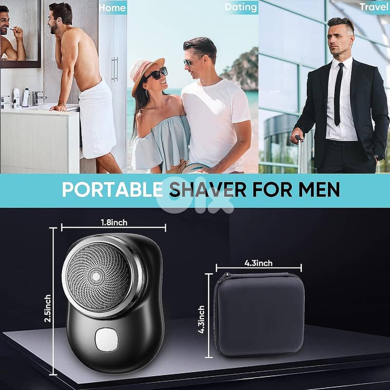Portable Mini Rechargeable Electric Shaver 3