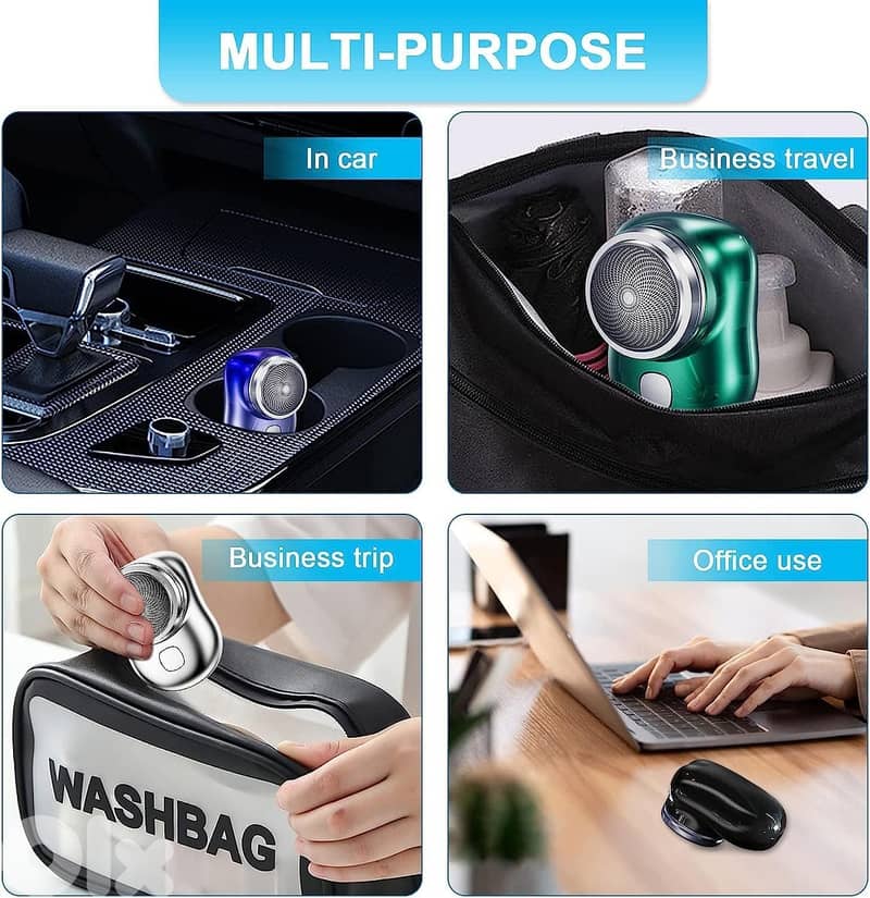 Portable Mini Rechargeable Electric Shaver 4
