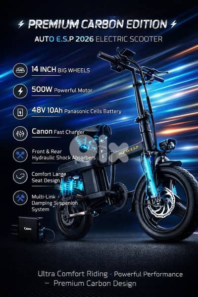 electric bike orginal 500w 10ah foldable 14in