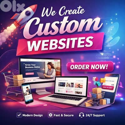 sell custom Websites starting 100$