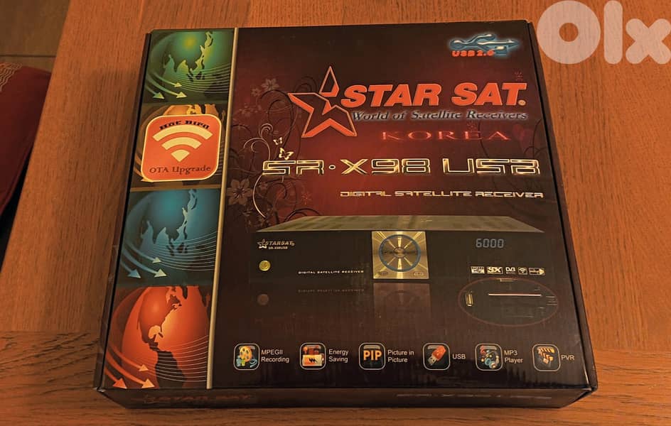 Star Sat SR X98 USB – Satellite Receiver + Remote 2