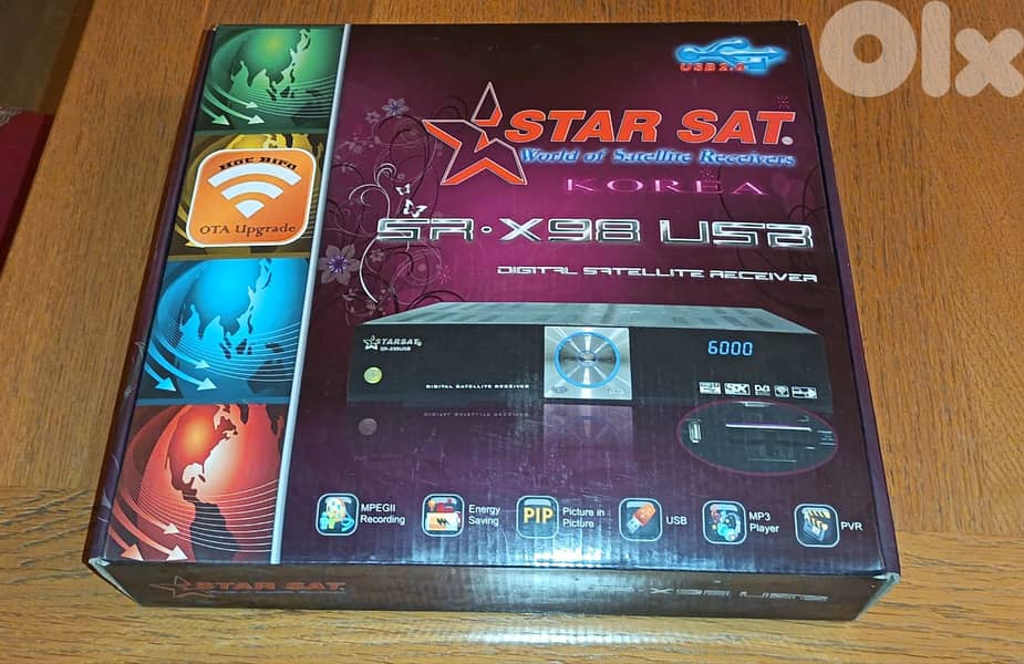Star Sat SR X98 USB – Satellite Receiver + Remote 4