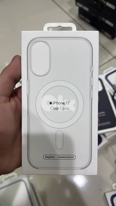 Apple Clear Case magsafe Iphone 17