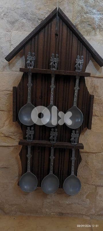 طقم ملاعق لجهاز  زواج  المانية انتيك