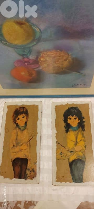 جوز رسمات ايطاليات انتيك