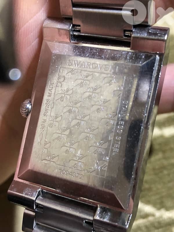 SWAROVSKI WATCH SWISS MADE SWITZRLAND ORIGINAL SAPPHIRE CRYSTAL 30mm 3