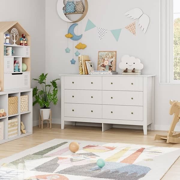 White Dresser, Modern Dresser for Bedroom 4