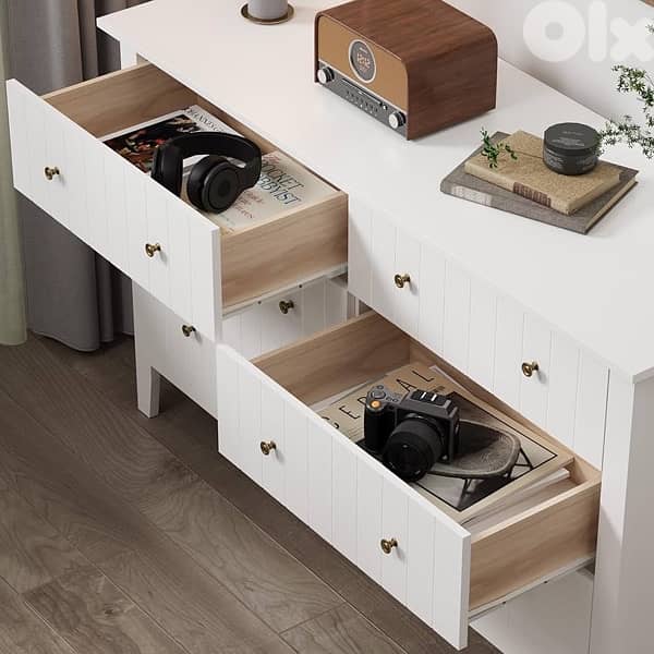 FOREHILL White Chest of Drawers 1
