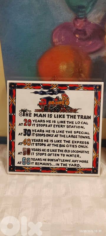 tage Hand Made by THANOS Art Tile