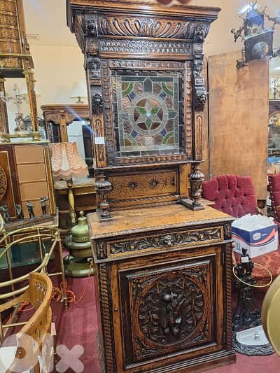 بيفي فيترين فرنسية خشب سنديان فيتراي رائعة جدا سعر لقطة