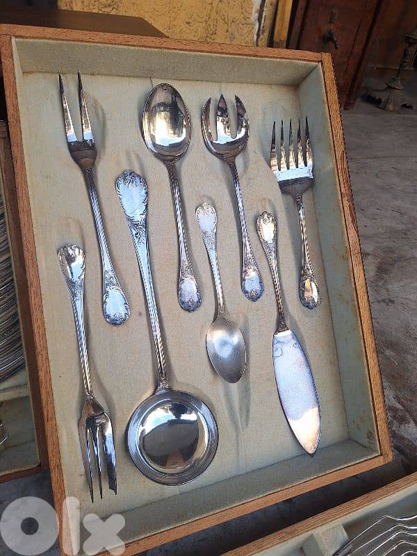 cutlery silver christofle France 144 pieces complete with box original 7