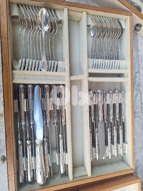 cutlery silver christofle France 144 pieces complete with box original 8