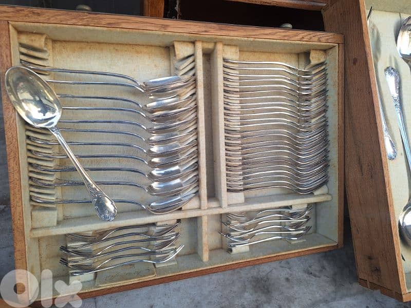 cutlery silver christofle France 144 pieces complete with box original 12