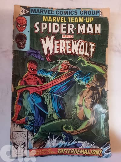 Marvel Team Up #93  1980 Comic Book Spider-Man and Werewolf