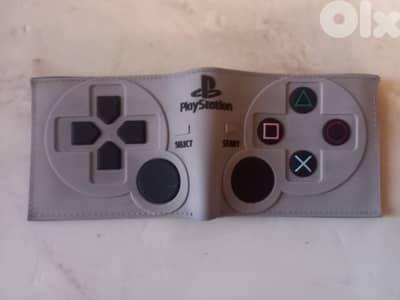 Playstation Gamepad  Style leather Wallet unused