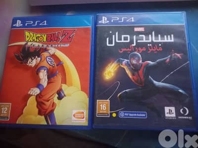 2 CD games for ps4 (Playstation 4) that work on the PS5.