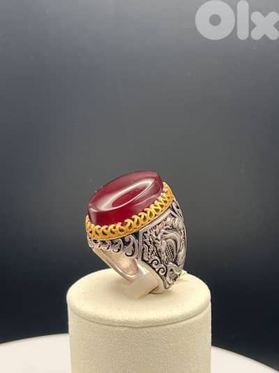 خاتم عقيق كرزي