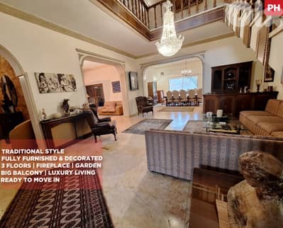 VILLA/GARDEN/TERRACE/BALCONY/MANSOURIEH/منصورية/REF#PH133755 !