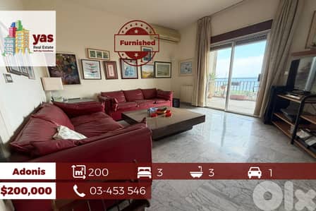 Adonis 200m2 | Fully Furnished | Mint Condition | Sea View | MCH |